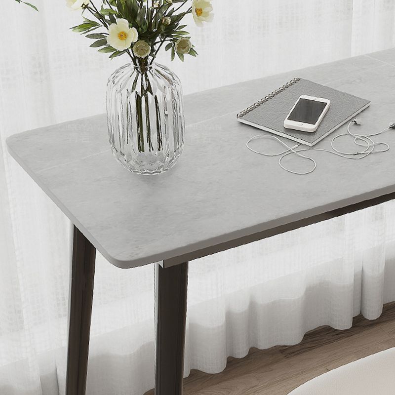 Modern Rectangle Stone Counter Table 1/2/3 Pieces Bar Table Set for Cafe Clearhalo 'Bar Furniture' 'furn' 'furn_home_bar_bar_sets' 'Furniture' 'Home Bars & Bar Sets' 'home_bar_bar_sets' 'Kitchen & Dining Furniture' 1200x1200_a1f6ad84-0dbb-4444-adff-036092a67897
