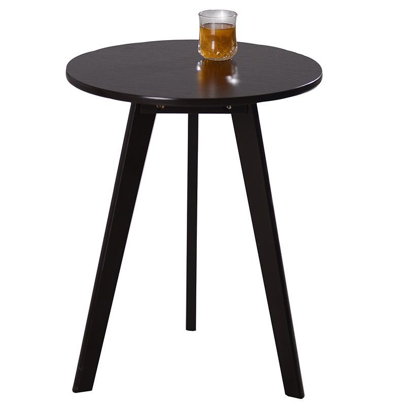 27.56" Tall Round Wood Side Table Contemporary Tri Pin End Table Clearhalo 'Coffee & Accent Tables' 'End & Side Tables' 'end_side_tables' 'furn' 'furn_end_side_tables' 'Furniture' 'Living Room Furniture' 1200x1200_a1f6d9bc-94a9-476b-9888-815435892a0f
