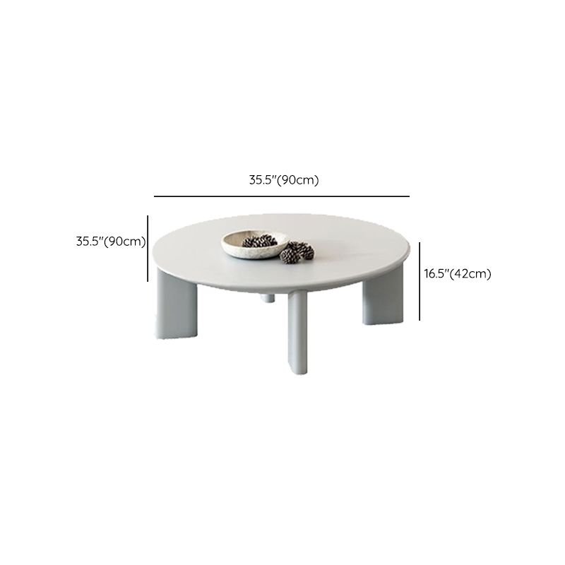Scandinavian Solid Wood Cocktail Table Round 4 Legs Coffee Table Set Clearhalo 'Coffee & Accent Tables' 'Coffee Tables' 'coffee_tables' 'furn' 'furn_coffee_tables' 'Furniture' 'Living Room Furniture' 1200x1200_a1f79fae-2ddb-4d00-958f-1b0420bf3475