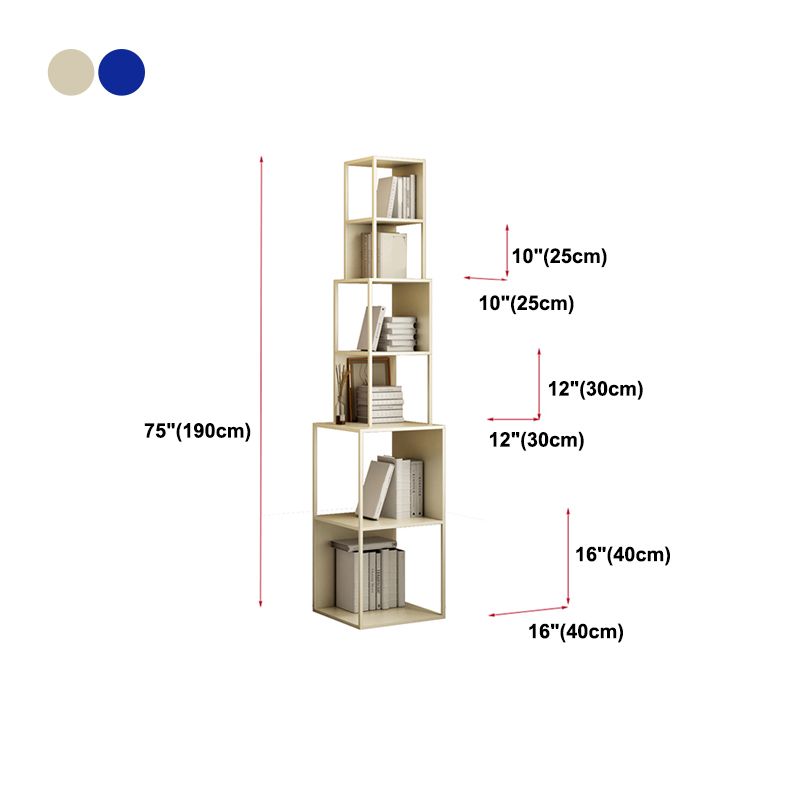 Contemporary Style Bookshelf Open Shelf Bookcase for Home Office Study Room Clearhalo 'Bookcases' 'furn' 'furn_bookcases' 'Furniture' 'furniture_bookcases' 'kitchen' 'kitchen_bookcases' 'Living Room Furniture' 'Office Furniture' 1200x1200_a1f8122b-c8ae-4fa4-ad25-27b5f2684492