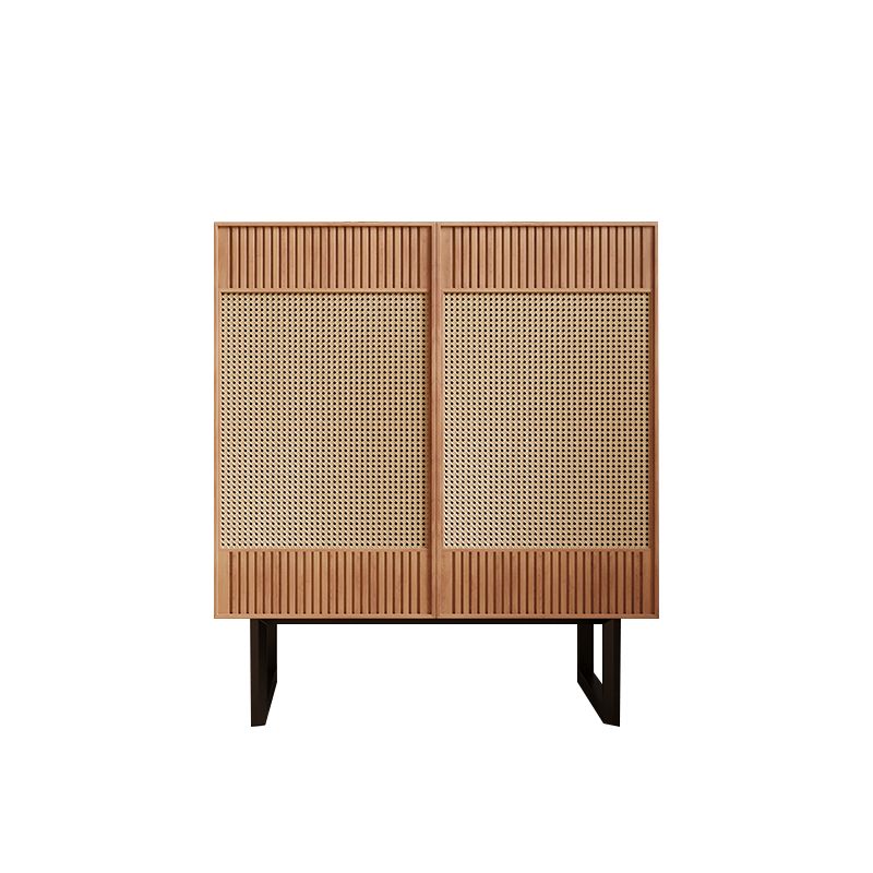 Tavolo da buffet contemporaneo Scheda laterale in legno massiccio con armadi