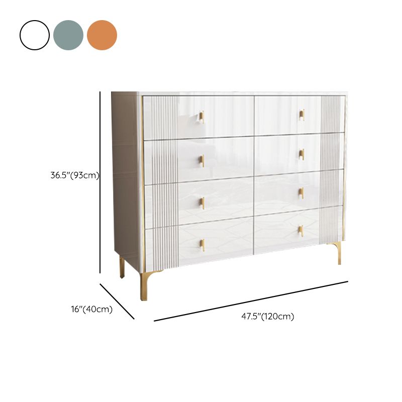 Glam Stone Bedroom Chest Horizontal Storage Chest with Drawers Clearhalo 'Bedroom Furniture' 'Dressers & Chests' 'dressers_chests' 'furn' 'furn_dressers_chests' 'Furniture' 1200x1200_a1f89093-9650-4c34-a2a7-50b6e52335b5