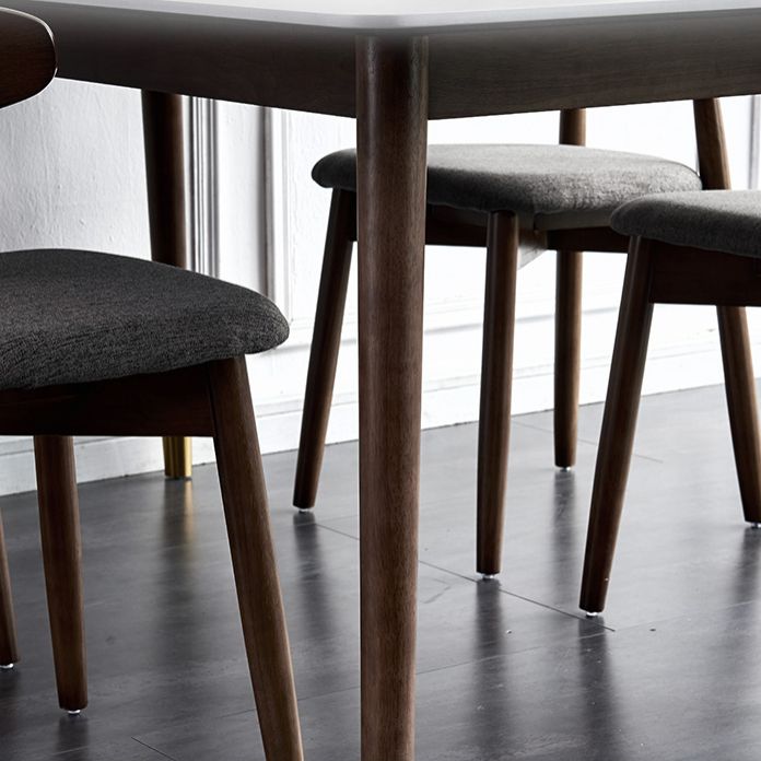 Modern Sintered Stone Dining Room Set with Rectangle Table Home Use Dining Table Furniture Clearhalo 'Dining Room Sets' 'Dining Tables & Seating' 'dining_room_set' 'furn' 'furn_dining_room_set' 'Furniture' 'furniture_dining_room_set' 'Kitchen & Dining Furniture' 'kitchen&dining_furn' 'kitchen' 1200x1200_a1f8937f-dea6-47ee-8fd3-a50b6a53688d