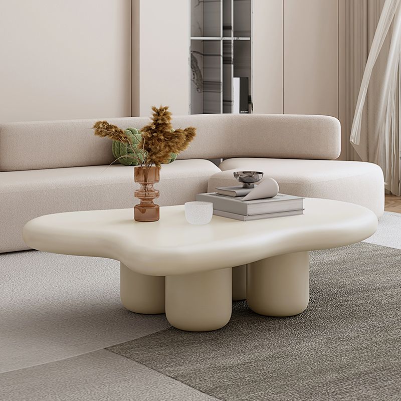 Scandinavian Free Form Coffee Table 3 Legs Wooden Cocktail Table for Living Room Clearhalo 'Coffee & Accent Tables' 'Coffee Tables' 'coffee_tables' 'furn' 'furn_coffee_tables' 'Furniture' 'Living Room Furniture' 1200x1200_a1fa5765-5369-4c29-a3aa-71075c832ef8