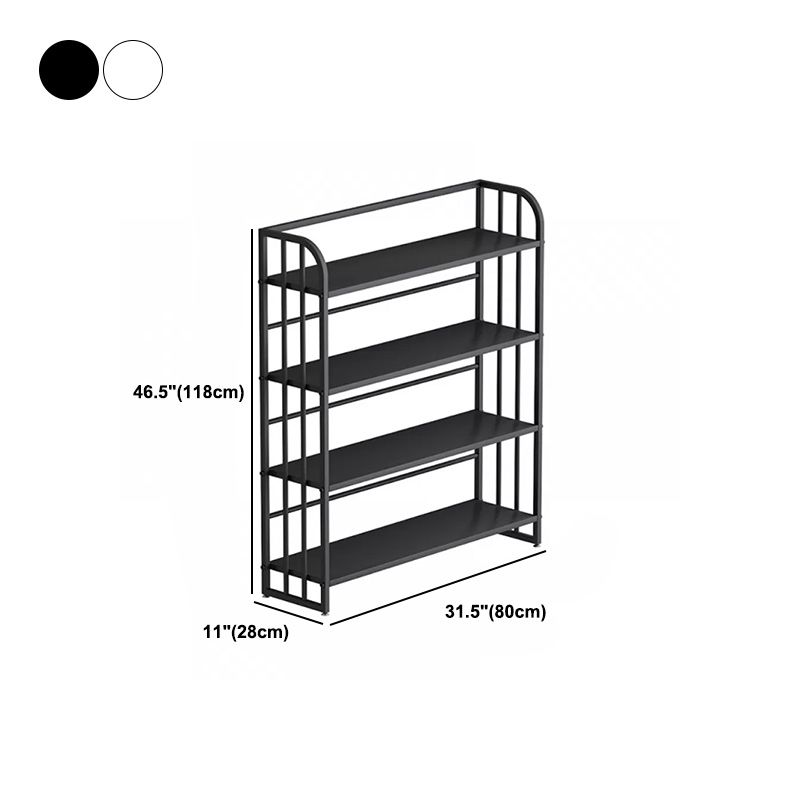Standard Steel Bookshelf Modern Bookcase Storage and Display Shelves Clearhalo 'Bookcases' 'furn' 'furn_bookcases' 'Furniture' 'Office Furniture' 1200x1200_a1fdc56f-4195-4652-90d9-84877c2e426b