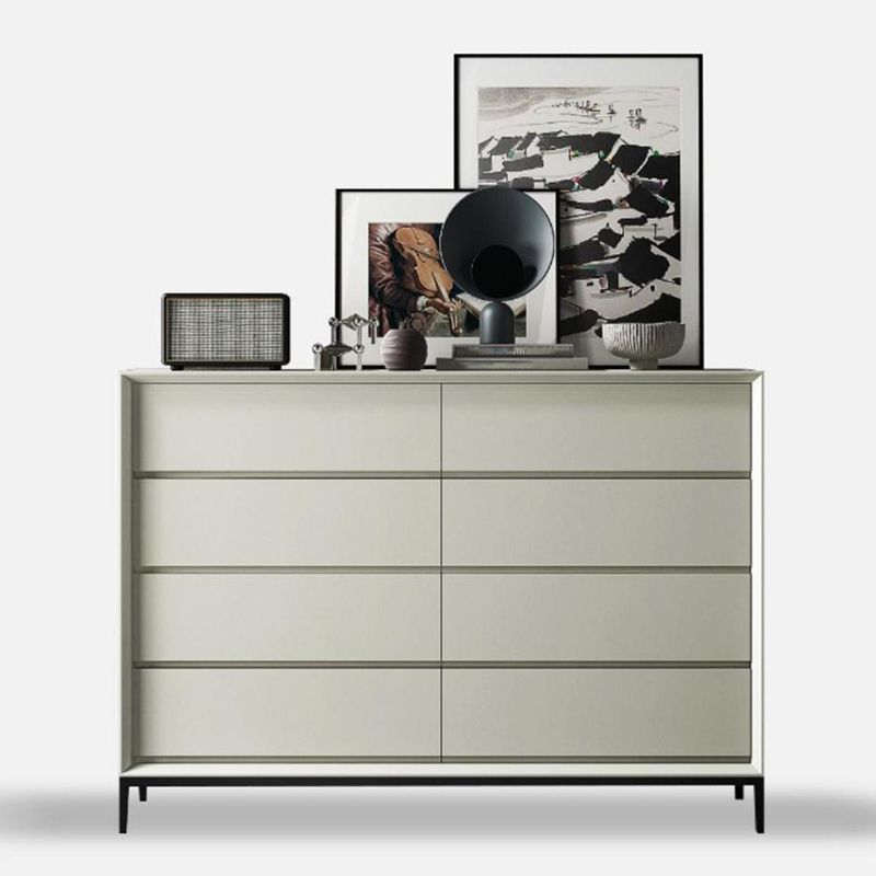 Wooden Storage Chest Modern Dresser with 3/4/5/8 Drawers , 15.6 Inch Width Clearhalo 'Bedroom Furniture' 'Dressers & Chests' 'dressers_chests' 'furn' 'furn_dressers_chests' 'Furniture' 1200x1200_a1ffa836-96c6-4537-95c3-7f66e1e14efc