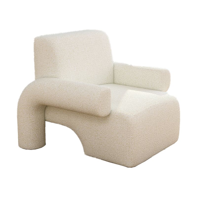 Nordic Style Living Room Velvet Round Arms Tight Back Arm Chair Clearhalo 'Accent Chairs' 'accent_chairs' 'Chairs & Seating' 'furn' 'furn_accent_chairs' 'Furniture' 'Living Room Furniture' 1200x1200_a20536e2-f7cc-4031-9c60-b7f0c6d75b43