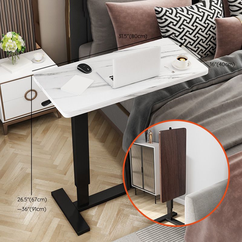Adjustable Height Bedroom Writing Desk Pedestal Base Office Desk Clearhalo 'furn' 'furn_office_desk' 'Furniture' 'Office Desks' 'Office Furniture' 'office_desk' 1200x1200_a2069e95-6ecb-47ae-883b-e7155bb6c5cd