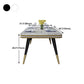 Traditional Luxury Dining Table Rectangle 4 Legs Dining Table for Living Room Clearhalo ' dining_table' 'Dining Tables & Seating' 'Dining Tables' 'furn' 'furn_dining_table' 'Furniture' 'furniture_dining_table' 'Kitchen & Dining Furniture' 'kitchen&dining_furn' 'kitchen' 'kitchen_dining_table' 1200x1200_a206dd8b-618d-4a1b-8e99-cd18aa50d59e