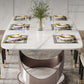 Traditional Luxury Dining Table Rectangle Sintered Stone Table for Living Room Clearhalo ' dining_table' 'Dining Tables & Seating' 'Dining Tables' 'furn' 'furn_dining_table' 'Furniture' 'furniture_dining_table' 'Kitchen & Dining Furniture' 'kitchen&dining_furn' 'kitchen' 'kitchen_dining_table' 1200x1200_a20803da-0050-4f9b-8981-3929c29b9b72