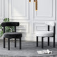 Contemporary Style Upholstered Armless Dining Chairs Open Back Dining Side Chairs Clearhalo ' kitchen&dining_furn' 'Dining Chairs' 'Dining Tables & Seating' 'dining_chair' 'furn' 'furn_dining_chair' 'Furniture' 'furniture_dining_chair' 'Kitchen & Dining Furniture' 'kitchen' 1200x1200_a20b8316-9955-4320-81ed-b564896e4905