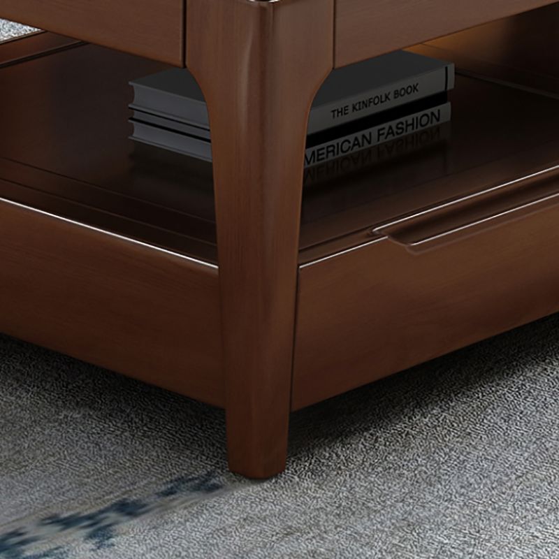 17.72" Tall Contemporary Style Coffee Cocktail Table Wooden Coffee Table Clearhalo 'Coffee & Accent Tables' 'Coffee Tables' 'coffee_tables' 'furn' 'furn_coffee_tables' 'Furniture' 'Living Room Furniture' 1200x1200_a20dac2c-f6b8-487e-bdff-a1f02d88c4a7