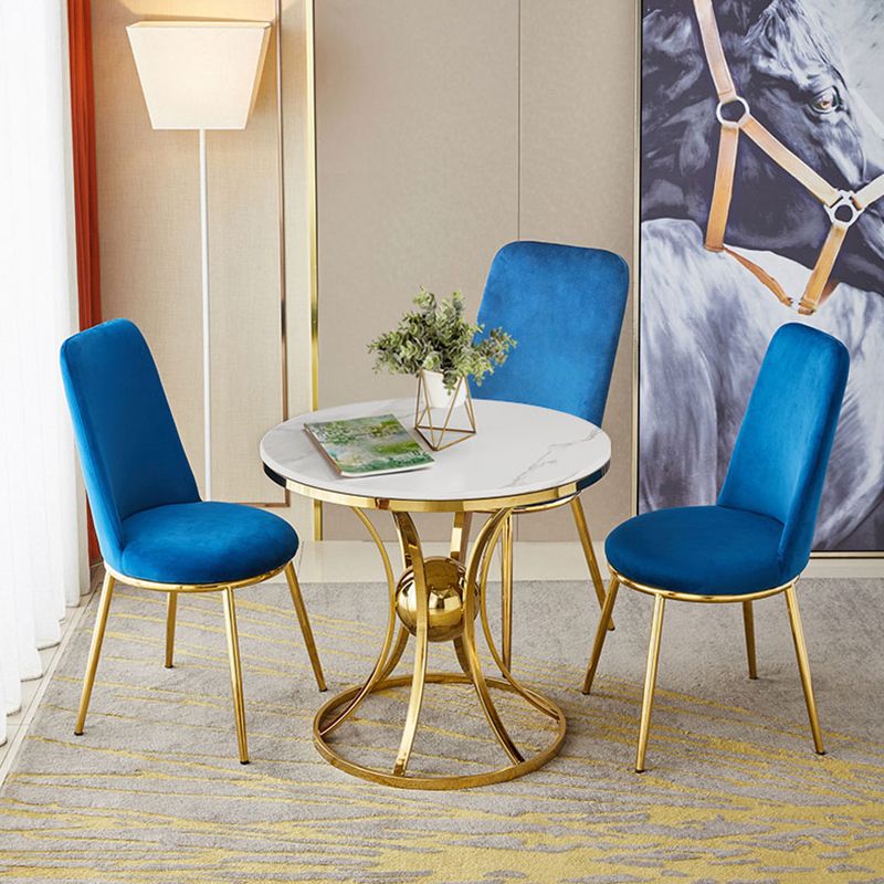 Round Table Dinette Table Traditional Luxury Dinner Room Table for Indoor Clearhalo ' dining_table' 'Dining Tables & Seating' 'Dining Tables' 'furn' 'furn_dining_table' 'Furniture' 'furniture_dining_table' 'Kitchen & Dining Furniture' 'kitchen&dining_furn' 'kitchen' 'kitchen_dining_table' 1200x1200_a20f3bef-a5e5-439b-a3d8-de0734dc1079