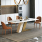 Scandinavian Design 1/4/5/7 Pieces Furniture White Sintered Stone Dining Table Set Clearhalo 'Dining Room Sets' 'Dining Tables & Seating' 'dining_room_set' 'furn' 'furn_dining_room_set' 'Furniture' 'furniture_dining_room_set' 'Kitchen & Dining Furniture' 'kitchen&dining_furn' 'kitchen' 1200x1200_a210a408-abb7-4606-9753-e20cf96dfe85