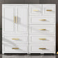 Hinged Wardrobe Cabinet Modern Plastic Storage Cabinet for Home