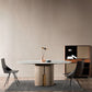 Modern Oval Marble Top Dining Table with Solid Wood Pedestal Base Clearhalo 'Dining Tables & Seating' 'Dining Tables' 'dining_table' 'furn' 'furn_dining_table' 'Furniture' 'Kitchen & Dining Furniture' 1200x1200_a2114eb5-a1ba-4789-82a6-5710dc523996