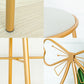 Glam Armless Backrest Counter Stool Iron Dessert Shop Bar Stool with Cushion and Pedal Clearhalo 'Bar Furniture' 'Bar Stools' 'bar_stools' 'furn' 'furn_bar_stools' 'Furniture' 'furniture_bar_stools' 'Kitchen & Dining Furniture' 1200x1200_a21894d9-eef2-4e10-bcd6-8b83675049ad