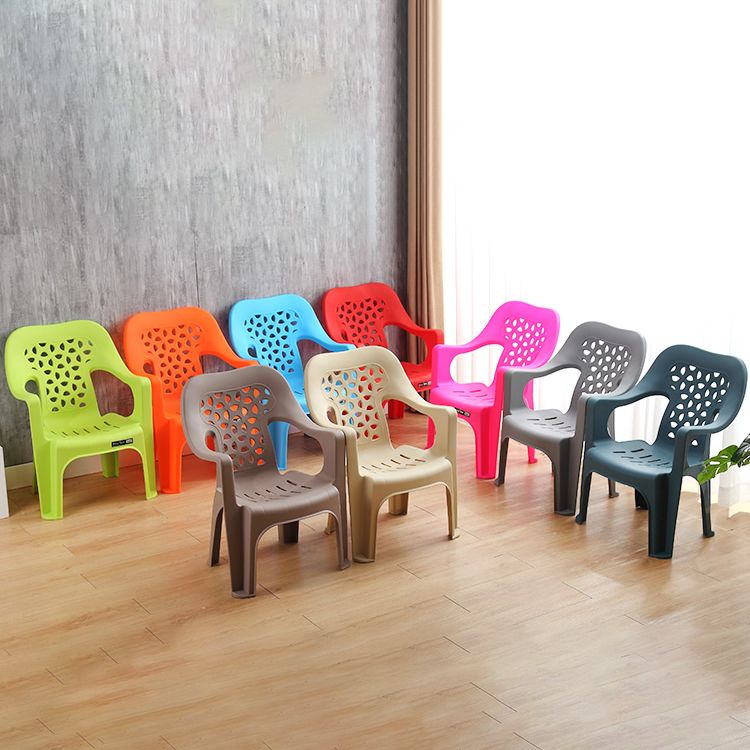 Modern Indoor Dining Armchair Home Stackable Plastic Dining Arm Chairs Clearhalo ' kitchen&dining_furn' 'Dining Chairs' 'Dining Tables & Seating' 'dining_chair' 'furn' 'furn_dining_chair' 'Furniture' 'furniture_dining_chair' 'Kitchen & Dining Furniture' 'kitchen' 1200x1200_a21b8071-9a47-4bcc-9888-8e8e6741b5ed