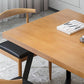 Metal Industrial Rectangle Table Pine Solid Wood Top Table with Sled Base Clearhalo 'Dining Tables & Seating' 'Dining Tables' 'dining_table' 'furn' 'furn_dining_table' 'Furniture' 'furniture_dining_table' 'Kitchen & Dining Furniture' 1200x1200_a21c4ce6-2315-43b5-bfda-0bcb3f0bb59d