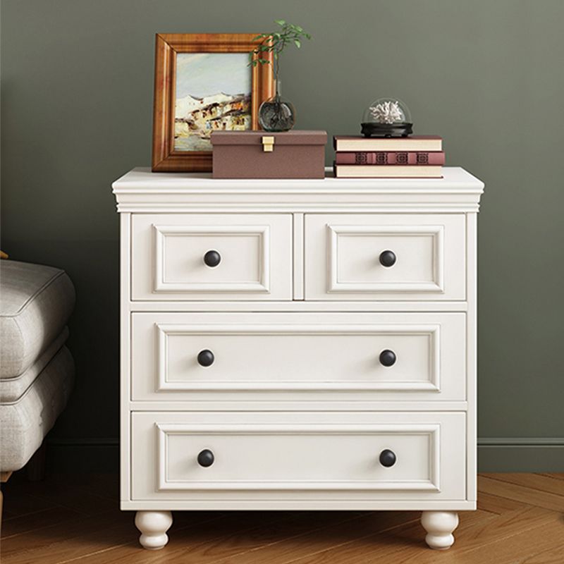 Coffre de rangement en bois vertical traditionnel américain coffre en bois pour chambre à coucher