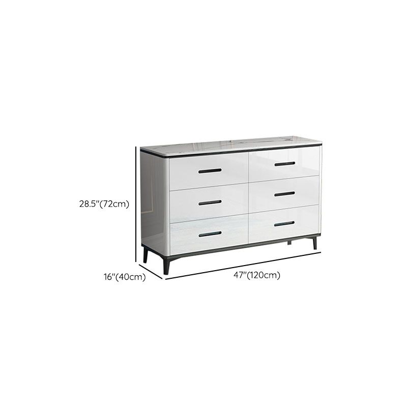Contemporary Marble Lingerie Chest Vertical Storage Chest for Bedroom Clearhalo 'Bedroom Furniture' 'Dressers & Chests' 'dressers_chests' 'furn' 'furn_dressers_chests' 'Furniture' 1200x1200_a21fc784-beb3-490c-94ea-50a68cb41c67