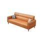 Modern Faux Leather Square Arm Standard Sofa with Storage Bag for Living Room Clearhalo 'furn' 'furn_sofas' 'Furniture' 'furniture_sofas' 'kitchen' 'kitchen_sofas' 'Living Room Furniture' 'Sofa' 'sofas' 1200x1200_a22258a4-2119-4801-afd8-c8b182e1a470