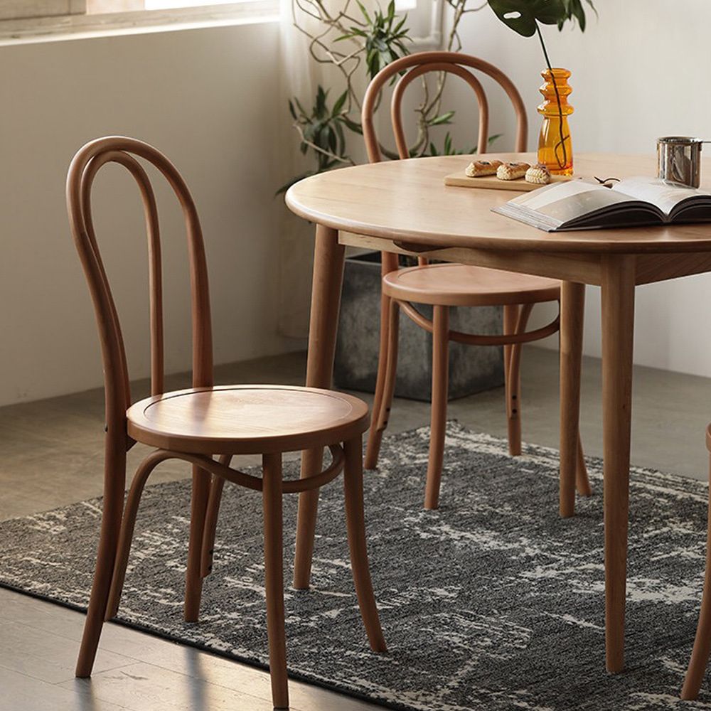 Birch Wood Contemporary Dining Room Chairs Windsor Back Side Chair Set Clearhalo ' kitchen&dining_furn' 'Dining Chairs' 'Dining Tables & Seating' 'dining_chair' 'furn' 'furn_dining_chair' 'Furniture' 'furniture_dining_chair' 'Kitchen & Dining Furniture' 'kitchen' 1200x1200_a22790d0-941a-490b-bd8c-d43991824e04