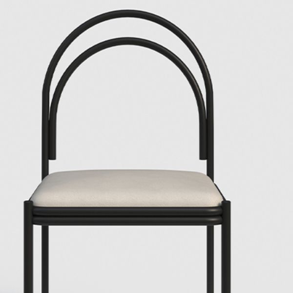 Contemporary Upholstered Armless Dining Chair Open Back Dining Chair for Home Clearhalo 'Dining Chairs' 'Dining Tables & Seating' 'dining_chair' 'furn' 'furn_dining_chair' 'Furniture' 'furniture_dining_chair' 'Kitchen & Dining Furniture' 1200x1200_a22ab8cf-e95e-4973-8a90-2275fedad098