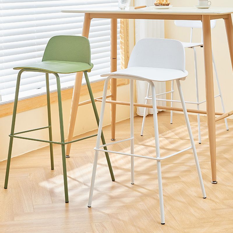 Low Back Counter Stools Modern Footrest Plastic Indoor Bar & Counter Stool Clearhalo 'Bar Furniture' 'Bar Stools' 'bar_stools' 'furn' 'furn_bar_stools' 'Furniture' 'Kitchen & Dining Furniture' 1200x1200_a22abd0c-bc20-4cf1-a0df-a1662852fee2