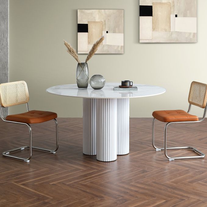 Modern Sintered Stone Dining Table Set 1/2/3/5 Pieces Dining Set for Home Use