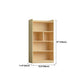 Contemporary Wooden Vertical Book Shelf Closed Back Brown Shelf Bookcase for Study Room Clearhalo 'Bookcases' 'furn' 'furn_bookcases' 'Furniture' 'Office Furniture' 1200x1200_a22cff58-f3ca-4a47-8c35-58e83507e811