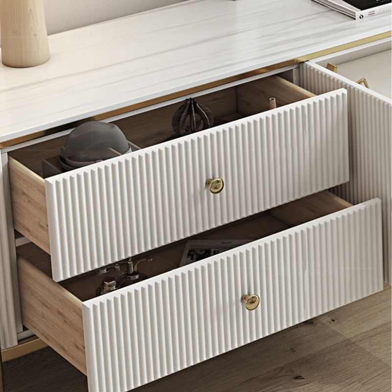 Glam TV Console Stone Media Console Enclosed Storage Console with 4 Drawers Clearhalo 'furn' 'furn_tv_stands_entertainment_centers' 'Furniture' 'Living Room Furniture' 'TV Stands & Entertainment Centers' 'TV Stands & Media Storage Furniture' 'tv_stands_entertainment_centers' 1200x1200_a22e55a1-8385-4e60-9623-042552bfa8de