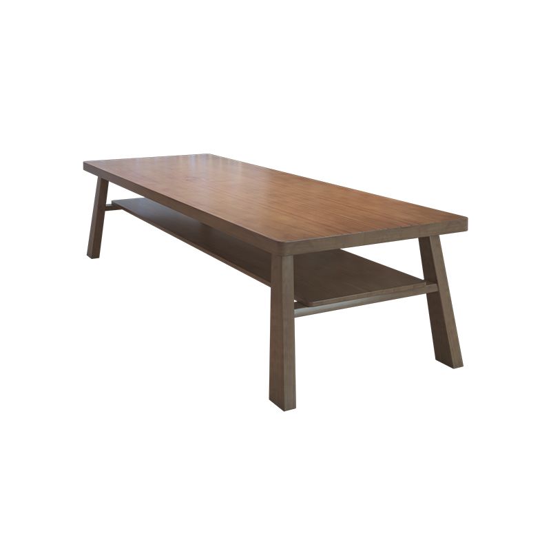Rectangular Shaped Office Conference Table Wood Writing Desk in Brown Clearhalo 'furn' 'furn_office_desk' 'Furniture' 'Office Desks' 'Office Furniture' 'office_desk' 1200x1200_a231e83d-15da-4d15-b5b9-00aaed1ea73e
