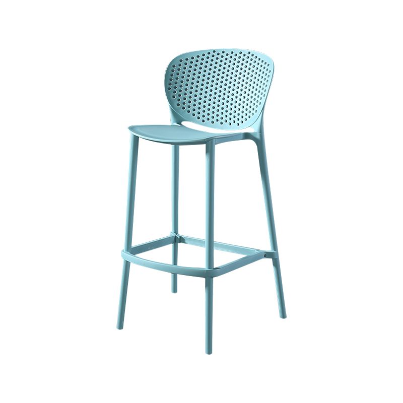 Contemporary Metal Plastic Barstools Bristol Bar Stool with Low Back and Footrest Clearhalo 'Bar Furniture' 'Bar Stools' 'bar_stools' 'furn' 'furn_bar_stools' 'furniture_bar_stools' 'Kitchen & Dining Furniture' 'kitchen&dining_furn' 'kitchen' 'kitchen_furn' Furniture' 1200x1200_a237bf4e-f6fd-4b9b-b949-afda9a966aa7