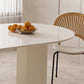Modern Stone Dining Table with 4 Legs Dining Table for Dining Room Clearhalo 'Dining Tables & Seating' 'Dining Tables' 'dining_table' 'furn' 'furn_dining_table' 'Furniture' 'Kitchen & Dining Furniture' 1200x1200_a23f1bcf-0dd5-47ba-b4e2-f26433fc3a78