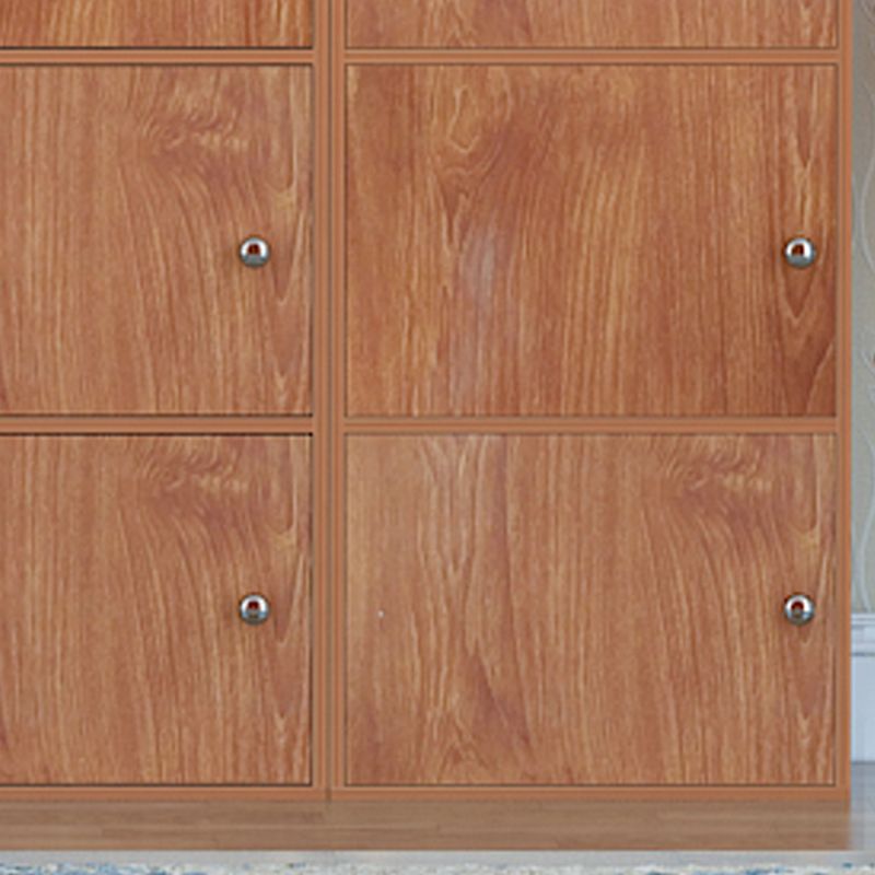 Manufactured Wood Standard Bookcase Contemporary Vertical Shelf with Cabinets Clearhalo 'Bookcases' 'furn' 'furn_bookcases' 'Furniture' 'furniture_bookcases' 'kitchen' 'kitchen_bookcases' 'Living Room Furniture' 'Office Furniture' 1200x1200_a2401522-6b98-4b58-a86b-bb775ed9a126