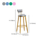 Modern Style Metal Bar Stool with Footrest Bistro Light Luxury Bar Stool Clearhalo 'Bar Furniture' 'Bar Stools' 'bar_stools' 'furn' 'furn_bar_stools' 'furniture_bar_stools' 'Kitchen & Dining Furniture' 'kitchen&dining_furn' 'kitchen' 'kitchen_furn' Furniture' 1200x1200_a2420809-3ee5-4f1a-85a5-83dce34ea3db