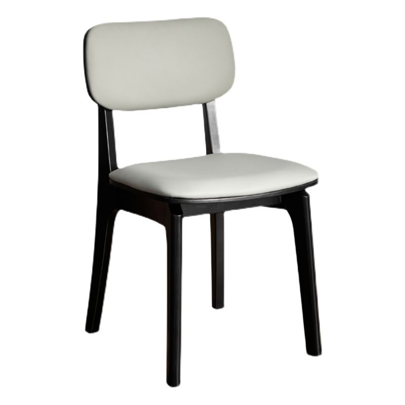 Contemporary Kitchen Dining Side Chair Opening Back Solid Wood Dining Side Chair Clearhalo ' kitchen&dining_furn' 'Dining Chairs' 'Dining Tables & Seating' 'dining_chair' 'furn' 'furn_dining_chair' 'Furniture' 'furniture_dining_chair' 'Kitchen & Dining Furniture' 'kitchen' 1200x1200_a2478349-5bbb-4275-bfa6-ee9f27d6c0de