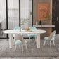 Solid Wood Legs Contemporary Free Form Dining Table Sintered Stone Dining Table for Kitchen Clearhalo ' dining_table' 'Dining Tables & Seating' 'Dining Tables' 'furn' 'furn_dining_table' 'Furniture' 'furniture_dining_table' 'Kitchen & Dining Furniture' 'kitchen&dining_furn' 'kitchen' 'kitchen_dining_table' 1200x1200_a248a37e-bd52-43f3-99b1-ad1abc4c32cc