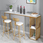 Rectangle Bar Table Bar Height Contemporary Bar Height Pub Table for Indoor