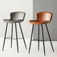 Modern Style Bar Stool Metal Base Barstools with Faux Leather Seat for Kitchen Clearhalo 'Bar Furniture' 'Bar Stools' 'bar_stools' 'furn' 'furn_bar_stools' 'furniture_bar_stools' 'Kitchen & Dining Furniture' 'kitchen&dining_furn' 'kitchen' 'kitchen_furn' Furniture' 1200x1200_a24a7060-1d6c-47a9-8896-d2b55f4da018