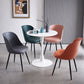 Leather Contemporary Restaurant Side Chair Solid Back Matte Finish Dining Chair Clearhalo ' kitchen&dining_furn' 'Dining Chairs' 'Dining Tables & Seating' 'dining_chair' 'furn' 'furn_dining_chair' 'Furniture' 'furniture_dining_chair' 'Kitchen & Dining Furniture' 'kitchen' 1200x1200_a24b4435-412c-4e55-9218-4e5796198d89