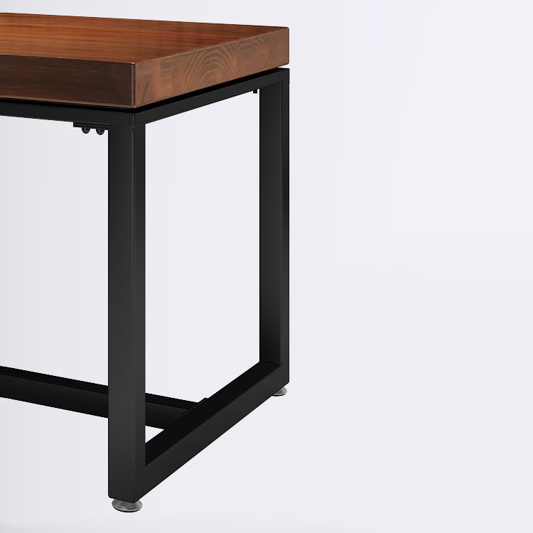 Industrial Dining Room Table Pine Solid Wood Table with Trestle Base for Home Kitchen Dinner Clearhalo ' dining_table' 'Dining Tables & Seating' 'Dining Tables' 'furn' 'furn_dining_table' 'Furniture' 'furniture_dining_table' 'Kitchen & Dining Furniture' 'kitchen&dining_furn' 'kitchen' 'kitchen_dining_table' 1200x1200_a24c5d55-5803-47da-81e4-9c566150685d
