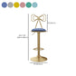 Glam Low Back Dining Stools Adjustable Height Bar Stools with Footrest Clearhalo 'Bar Furniture' 'Bar Stools' 'bar_stools' 'furn' 'furn_bar_stools' 'Furniture' 'Kitchen & Dining Furniture' 1200x1200_a24cad4a-cbd7-442e-9cfc-2e5c79bde2db