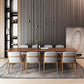 Rectangle Minimalist Dining Table Wood Color Fixed Table with Solid Wood Clearhalo ' dining_table' 'Dining Tables & Seating' 'Dining Tables' 'furn' 'furn_dining_table' 'Furniture' 'furniture_dining_table' 'Kitchen & Dining Furniture' 'kitchen&dining_furn' 'kitchen' 'kitchen_dining_table' 1200x1200_a2512083-986b-42ba-ab7e-8ea87c9d997b