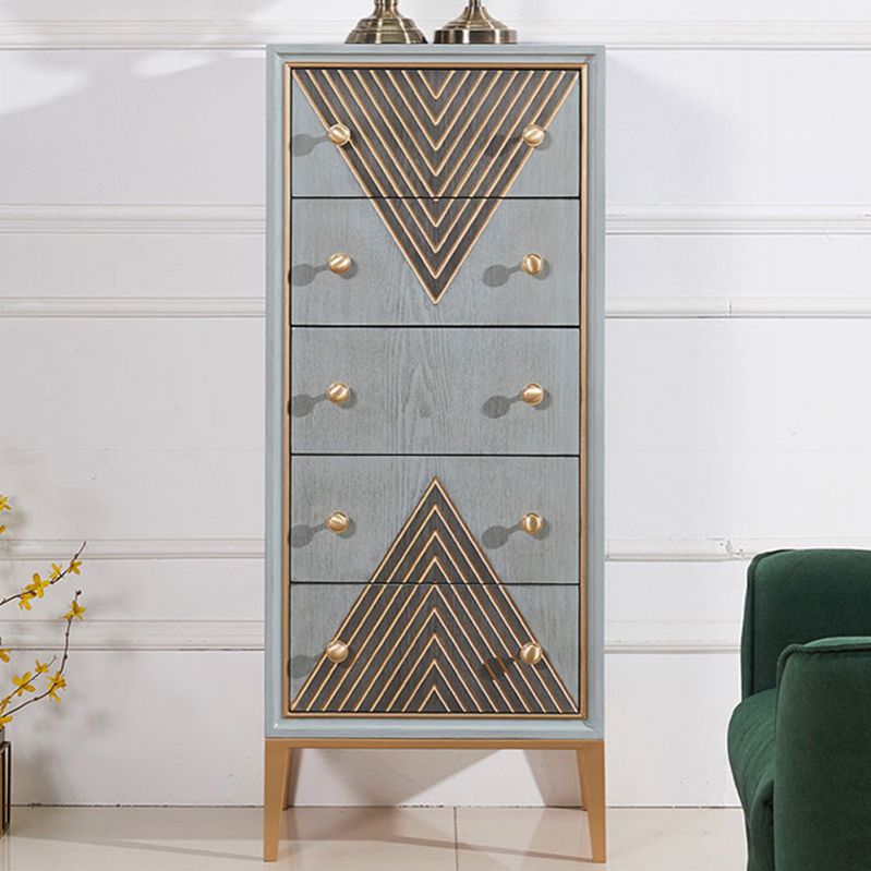 Glam Living Room Sideboard with Drawers Wood and Metal Buffet Server Clearhalo 'buffet_sideboard' 'Buffets & Sideboards' 'furn' 'furn_buffet_sideboard' 'Furniture' 'Kitchen & Dining Furniture' 1200x1200_a252a55c-20cd-420b-91a8-914a7e184375