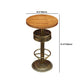Industrial Solid Wood Bar Table Set 1/3/4/5 Pieces Counter Table with High Stools Clearhalo 'Bar Furniture' 'furn' 'furn_home_bar_bar_sets' 'Furniture' 'Home Bars & Bar Sets' 'home_bar_bar_sets' 'Kitchen & Dining Furniture' 1200x1200_a25ce0be-7148-4db3-957e-8ecdcec4488d