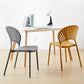 Contemporary Style Plastic Dining Armless Chair Open Back Dining Side Chair Clearhalo ' kitchen&dining_furn' 'Dining Chairs' 'Dining Tables & Seating' 'dining_chair' 'furn' 'furn_dining_chair' 'Furniture' 'furniture_dining_chair' 'Kitchen & Dining Furniture' 'kitchen' 1200x1200_a25f8dea-1b66-4e13-920b-e5d5bbf3932d