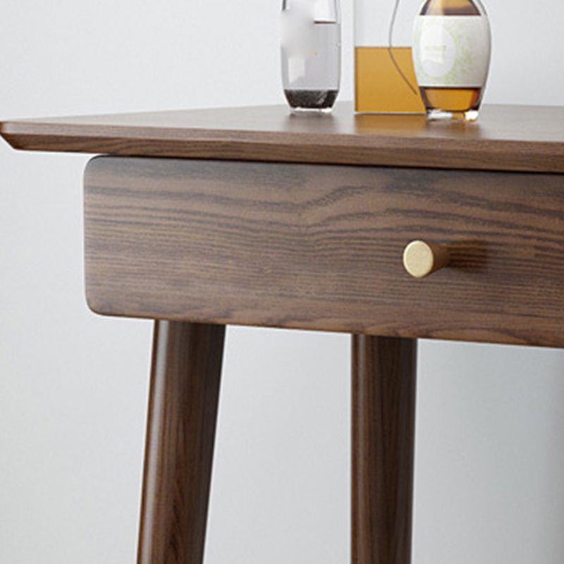 Ensemble de vanité de 29,92 "de large avec tabouret et miroir commode de cendre traditionnelle