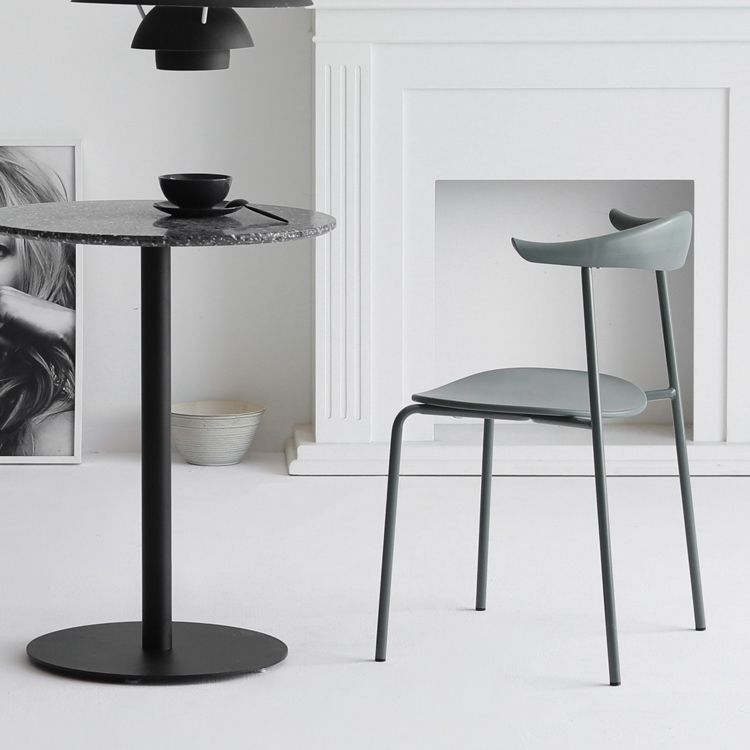 Minimalist Style Open Back Dining Side Chair Armless Dining Side Chair for Home (Set of 2) Clearhalo ' kitchen&dining_furn' 'Dining Chairs' 'Dining Tables & Seating' 'dining_chair' 'furn' 'furn_dining_chair' 'Furniture' 'furniture_dining_chair' 'Kitchen & Dining Furniture' 'kitchen' 1200x1200_a2622beb-942e-48db-9554-d906fff2b953